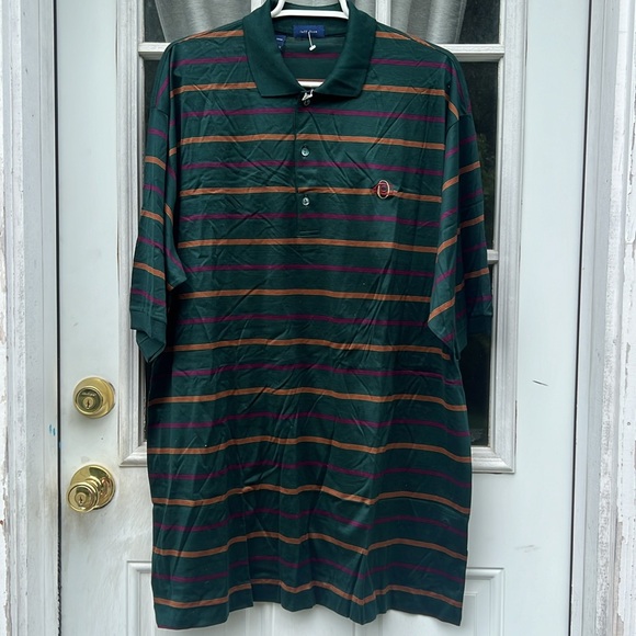 NWT Jeff Rose 100% cotton made in Italy Polo/Golf Shirt. Men’s size XL - Picture 1 of 5
